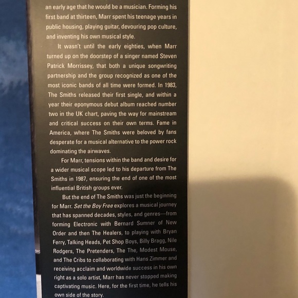 Johnny Marr book - Picture 4 of 10